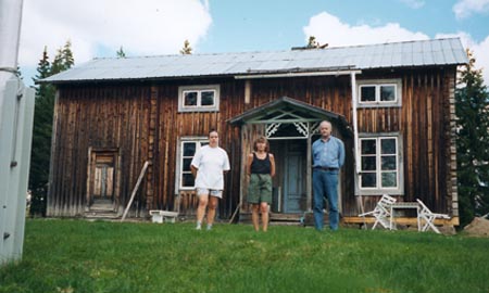 Torleif, Carina, Tove på Båsberget